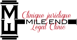 Clinique juridique du Mile End | Mile End Legal Clinic Retina Logo